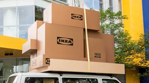 Cajas de grandes dimensiones de IKEA