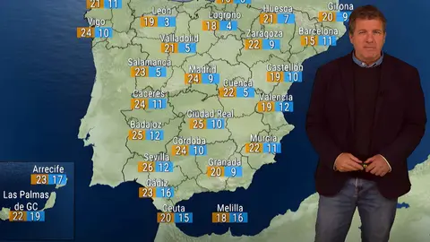 Mario Picazo da la previsi&oacute;n meteorol&oacute;gica en ElTiempo.es