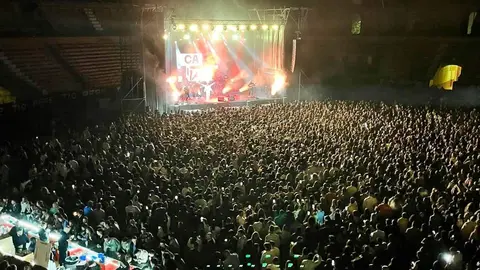 Concierto de Raule en concierto en la Plaza de Toros de Jerez de la Frontera