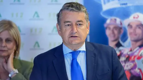 El consejero de la Presidencia Antonio Sanz