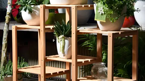 Estanter&iacute;a para macetas DOBAR de Lidl