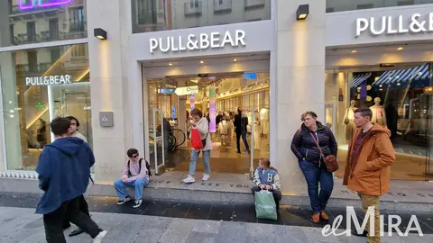 Tienda Pull&Bear en el centro de Madrid