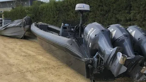 Hasta 13 narcolanchas han sido intervenidas