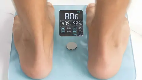 B&aacute;scula digital e inteligente Healthy Vision Blue Cecotec Surface en Carrefour