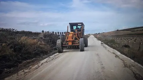 La carretera del Calvario, lugar donde se produjo el accidente