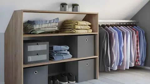 Estante de techo con perchera VCM de Lidl