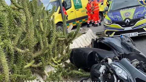 Imagen de archivo de una moto en el arc&eacute;n