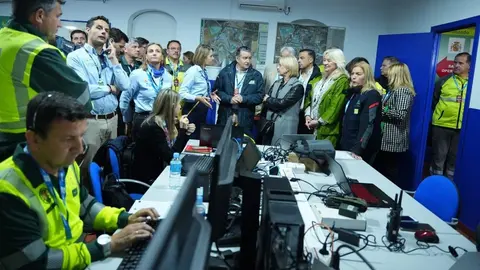 Antonio Sanz ha visitado el Puesto de Mando Avanzado en el Circuito de Jererz