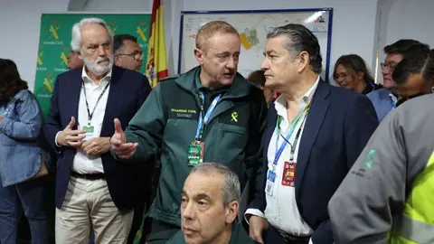 Antonio Sanz visita el Puesto de Mando Avanzado del Gran Premio de MotoGP en Jerez | Cristo Garc&iacute;a