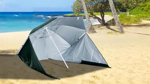 Sombrilla Parasol Playa Outsunny de Decathlon