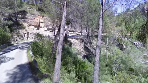 Imagen de un terrapl&eacute;n