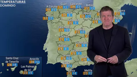 Mario Picazo anuncia el tiempo para el fin de semana en ElTiempo.es