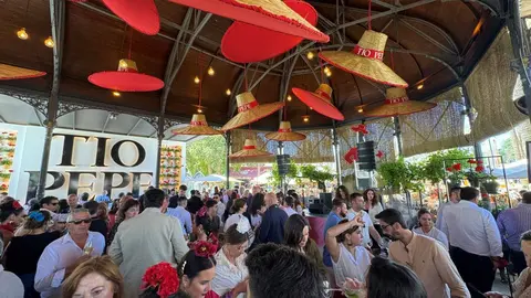 Caseta de Gonz&aacute;lez Byass en la Feria del Caballo de Jerez | Cristo Garc&iacute;a
