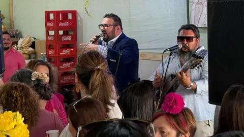 Actuaci&oacute;n en directo en la Feria del Caballo de Jerez | Cristo Garc&iacute;a