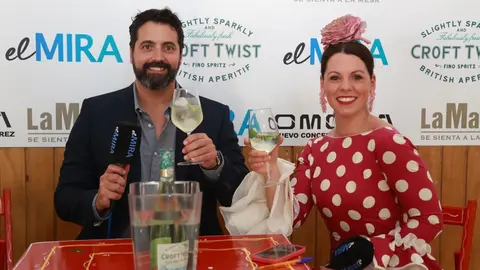 Jaime N&uacute;&ntilde;ez, CEO del Grupo MIRA y Estefan&iacute;a Jaime | Cristo Garc&iacute;a