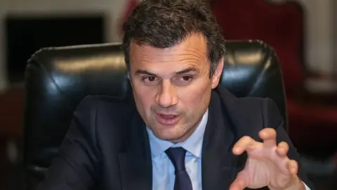 El alcalde de C&aacute;diz, Bruno Garc&iacute;a