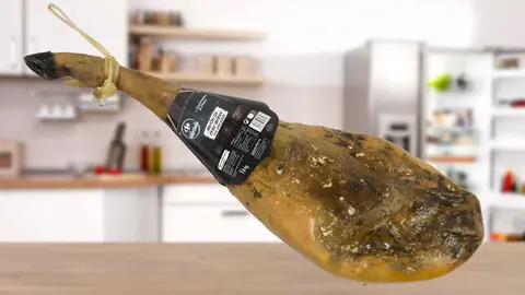 Jam&oacute;n ib&eacute;rico 50% raza ib&eacute;rica Carrefour El Mercado pieza de 7,5 kg