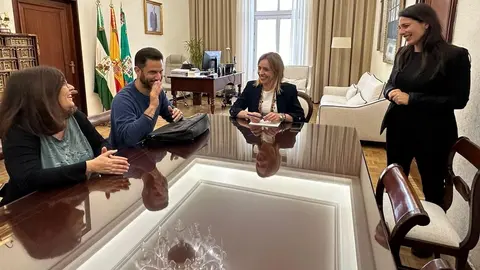 La presidenta de la Diputaci&oacute;n Almudena Mart&iacute;nez ha presidido la reuni&oacute;n