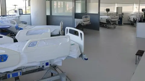 Interior del hospital de San Cecilio en Granada, lugar donde ocurrieron los hechos