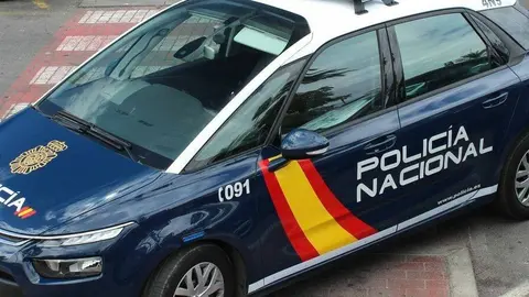Un coche de la Polic&iacute;a Nacional
