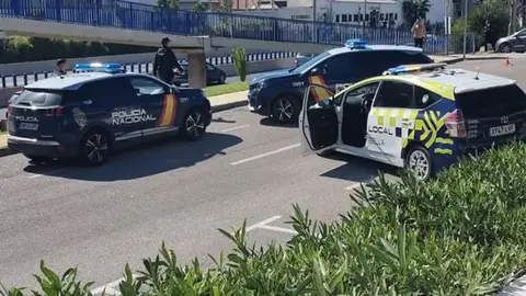 Im&aacute;genes de un tiroteo en Marbella