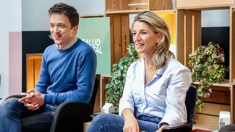 &Iacute;&ntilde;igo Errej&oacute;n y Yolanda D&iacute;az || EuropaPress