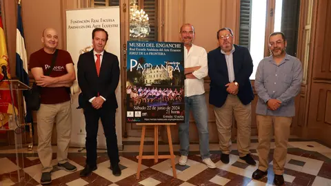 Presentaci&oacute;n del concierto de La Parranda en la Real Escuela | Cristo Garc&iacute;a