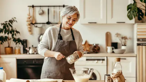 Una ama de casa pensionista de la Seguridad Social