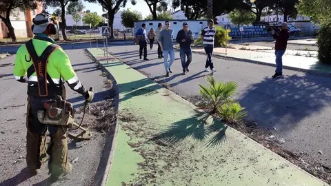 Visita al antiguo parque infantil de Seguridad Vial de Jerez