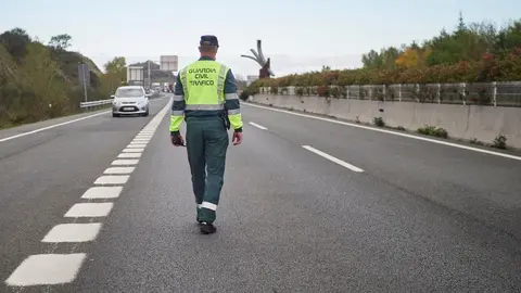 Un Guardia Civil de Tr&aacute;fico