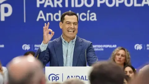 Juanma Moreno ha vuelto a cuestionar la Ley de Amnist&iacute;a de Pedro S&aacute;nchez