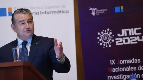 Antonio Sanz, en las Jornadas Nacionales de Investigaci&oacute;n en Ciberseguridad