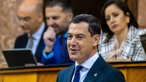 Juanma Moreno ha cargado duramente contra Vox