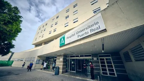 El Hospital Comarcal de Puerto Real, lugar donde fue trasladado el agredido