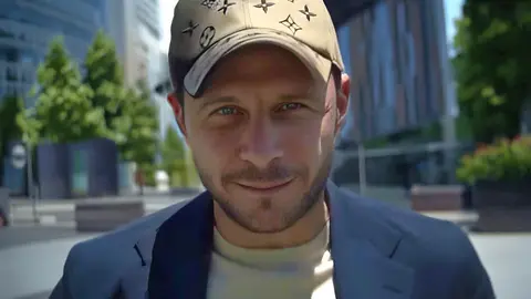 Joaqu&iacute;n S&aacute;nchez con la gorra Louis Vuitton MNG Gradient Cap