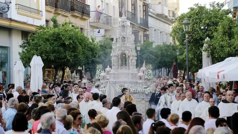 Procesi&oacute;n del Corpus en Jerez