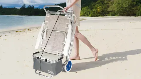 Carro multiusos playa aluminio Aktive de Decathlon