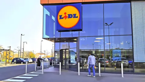 Supermercado de la cadena alemana LIDL