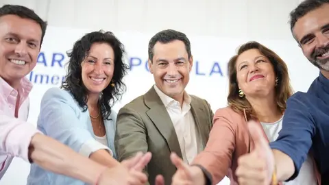Juanma Moreno ha protagonizado un acto de campa&ntilde;a en Almer&iacute;a