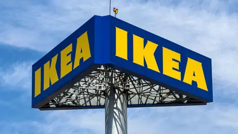 Cartel de tienda de Ikea