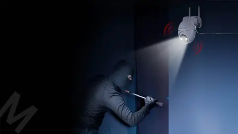 C&aacute;mara Monitoreo WiFi Exterior Inal&aacute;mbrico YESKAMO 2K