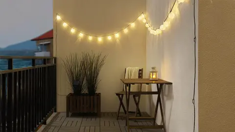 Guirnalda luminosa LED 24 luces Solarvet