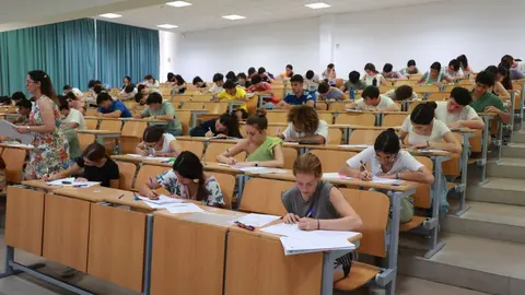 Pruebas de la PEvAU en el Campus de Jerez | Cristo Garc&iacute;a