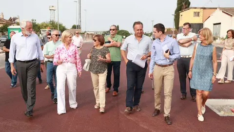 Mar&iacute;a Jos&eacute; Garc&iacute;a-Pelayo visita las obras del&nbsp;Bulevar Entrev&iacute;as | Cristo Garc&iacute;a