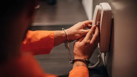 Un interno en una c&aacute;rcel