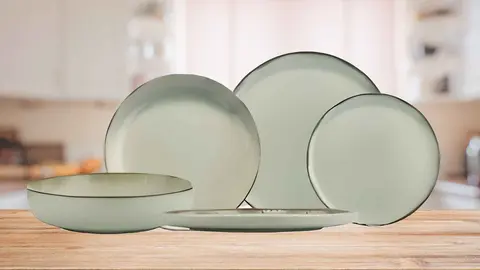 Vajilla de Gres de Carrefour