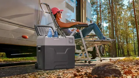 Nevera y Congelador de Compresor 50L HOMCOM de Amazon