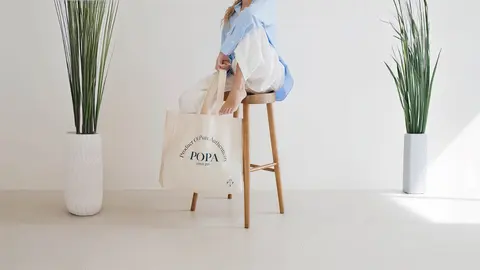 Bolsa de compra de la firma POPA