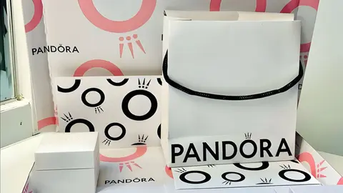 Compra de joyas en Pandora