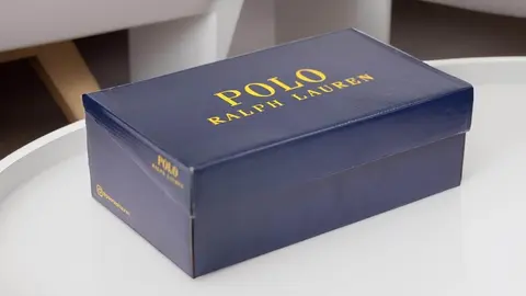 Caja de sandalias de Polo Ralph Lauren